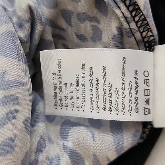 PAIGE Nadynne Animal Print Tank Bodysuit Size Small - Picture 13 of 13